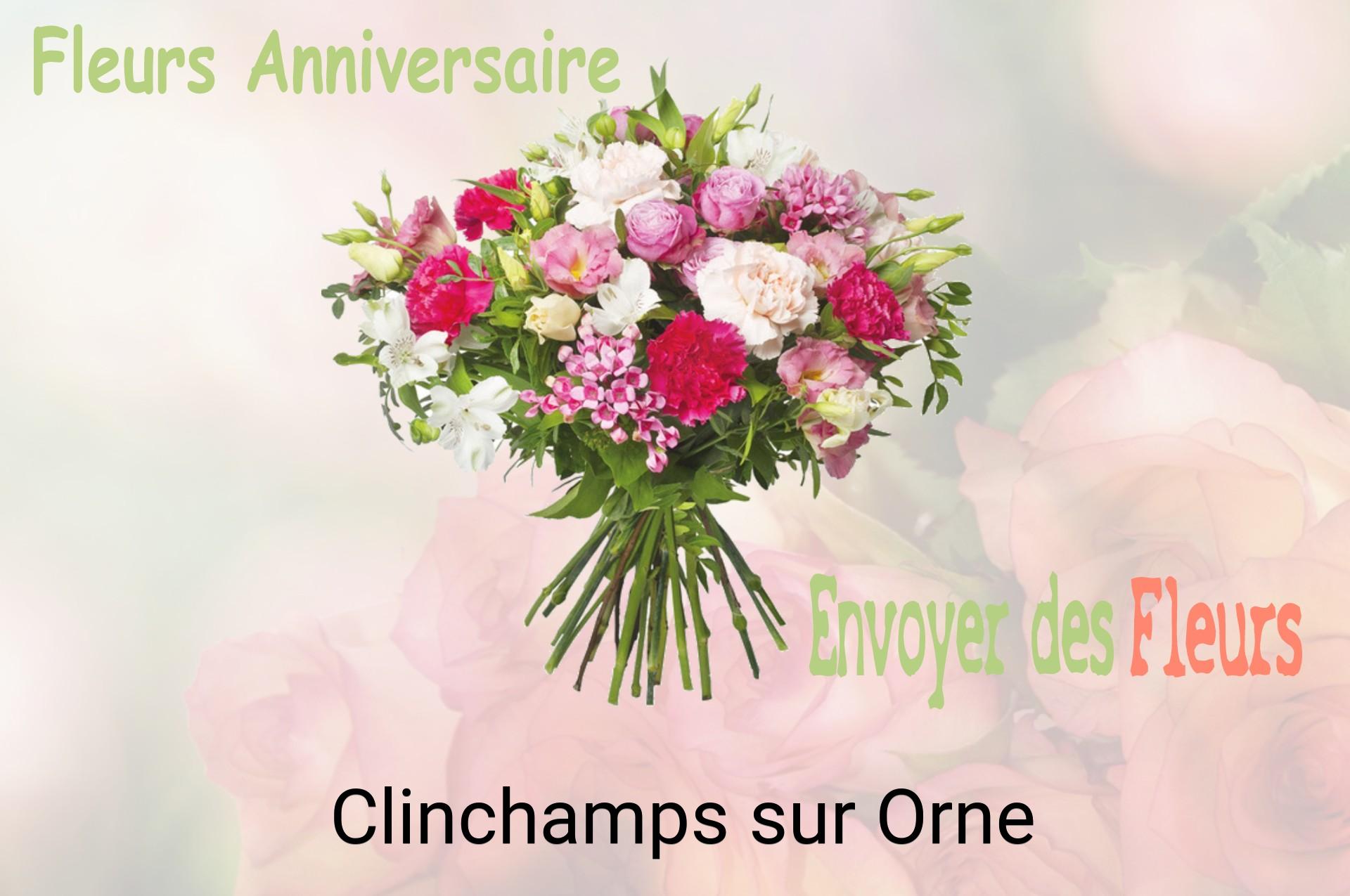 Bouquet de fleurs d’anniversaire livré à Clinchamps-sur-Orne