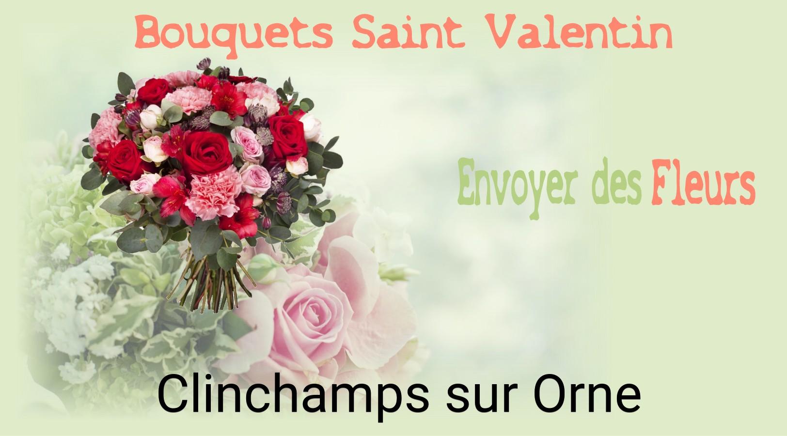 Roses de Saint-Valentin livrées à Clinchamps-sur-Orne